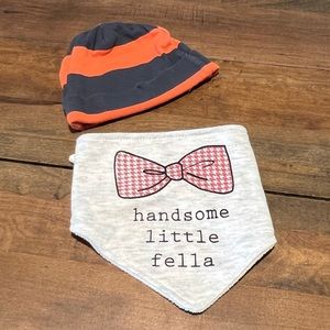 Baby Bib & Beenie